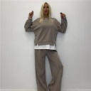 coordinato in tessuto elasticizzato punto milano